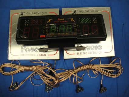 Favero FA 05 Set (Scoring Machine, Remote, Power Supply, 2 Reels, 2 AF Floor Cords)