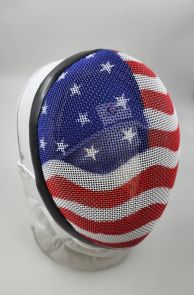 AF FIE Foil Mask W/ USA Flag Colors