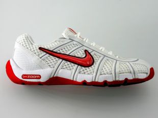 Nike Air Zoom Fencing Shoes White/Sport Red-Lt Graph