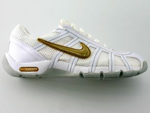 Nike Air Zoom Fencing Shoes Met Platinum/Met Gold