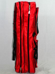 Af Fencing Bag: Team/Club (Twin Compartment) Red w/ Black Pocket
