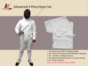 Advanced 5-Piece Epee Set