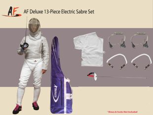Deluxe 13-Piece Electric Sabre Set