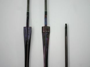 Absolute Stamped BF Blue FIE Mar. Epee Blade: (Bare)