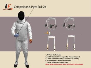 Competition 8-Piece Electric Foil Set