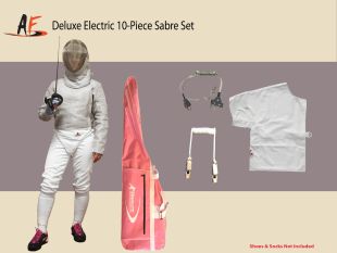Deluxe 10-Piece Electric Sabre Set