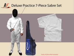 Deluxe 7-Piece Practice Sabre Set