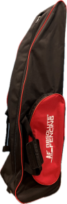 AF Junior Elite Roll Bag: Black and Red