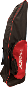AF Junior Elite Roll Bag: Black and Red