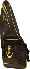AF Advanced Fencing Bag: Black and Yellow