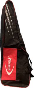 AF Advanced Fencing Bag: Black and Red