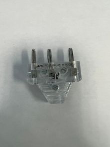 AF Master Series Plug: 3-Prong Clear