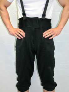 AF Pro-Fighter Black Pants w/Extra Protection