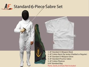 Standard 6-Piece Sabre Set