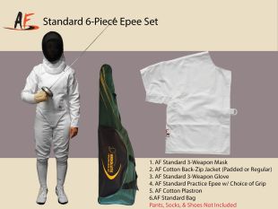 Standard 6-Piece Epee Set