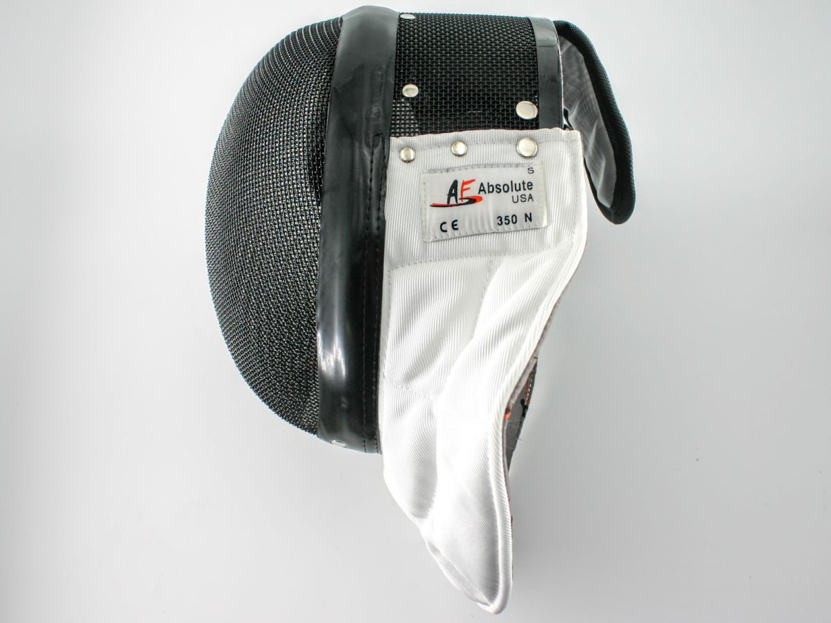 LEONARK Schermmasker CE 350N Gecertificeerd National Grade Masque (Grey_Detachable, S