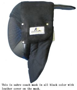AF Sabre / 3-W Coach Mask (Extra Padding & Removable Lining)
