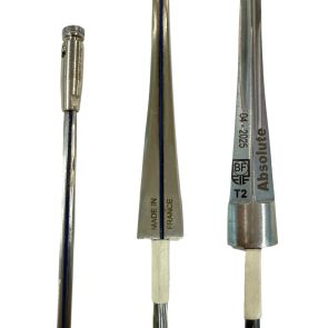SPECIAL SALE! Absolute BF White FIE Mar. Epee Wired Blade w/ German Point (Size 2)