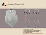 Competition 7 Piece Electric Foil Set