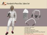 Standard 6-Piece Electric Sabre Set