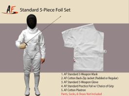 Deluxe 4 Piece Epee Fencing Starter Set | Seychelles